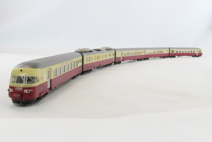 Märklin H0 - 39540 - Triebwagen (1) - Fünfteiliges Zugset „Gottardo“ RAe TEE II - SBB