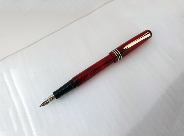 Marlen - Aleph Flex - pennino flessibile - Numbered Edition - Red - 钢笔