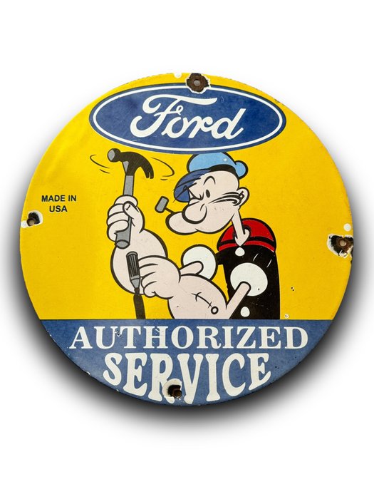 Ford - 搪瓷标牌 - 搪瓷
