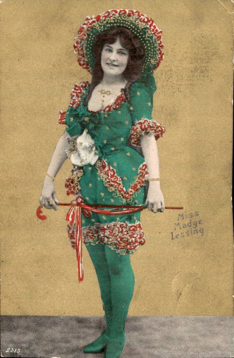 Fantasia, Nainen / Nainen / Tyttö - Hattu - Glamour - kuvittaja - Postikortti (93) - 1900-1950