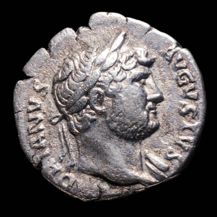 羅馬帝國. 哈德良 (AD 117-138). Denarius Rome - COS III  (沒有保留價)