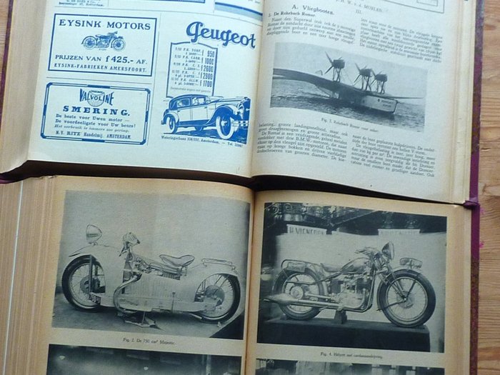 ANWB - De Motorkampioen 2x volledige jaargang - 1928-1929
