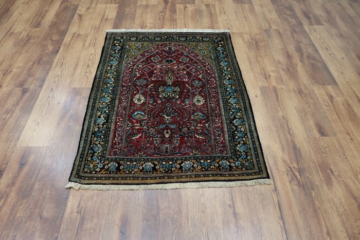 非常美麗的古姆絲綢伊朗 - 地毯 - 155 cm - 108 cm