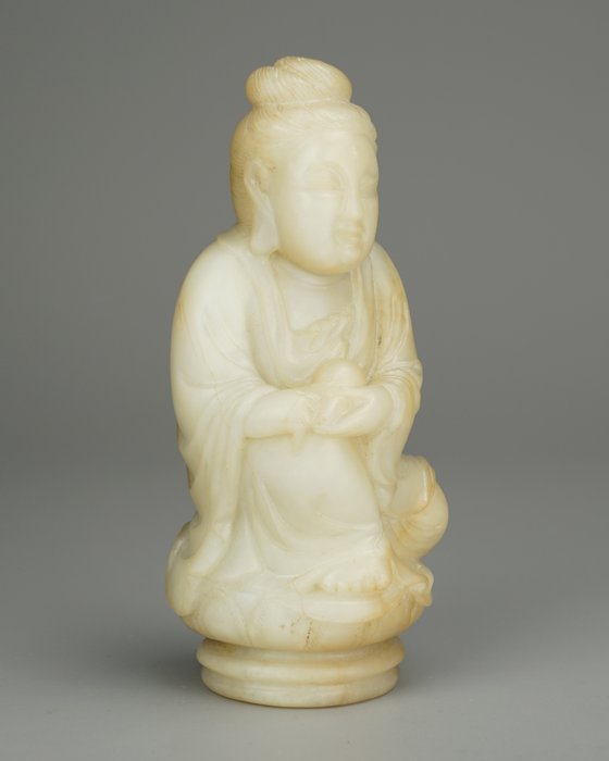 观音 - 玉 - 中国 - Qing Dynasty (1644-1911)