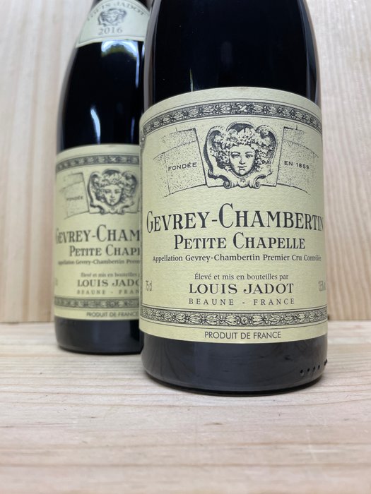 2016 Louis Jadot "La Petite Chapelle" - Gevrey-Chambertin 1er Cru - 2 Flasker  (0,75 l)