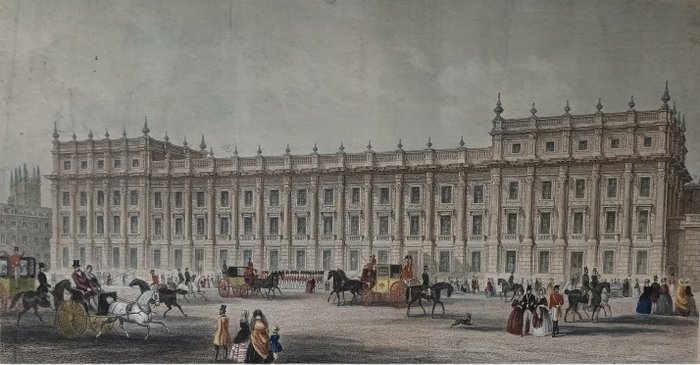 Europa, Hartă - REGATUL UNIT. / Whitehall; Henry Adlard / after Jan Marchant - Stationers Almanack - 1821-1850