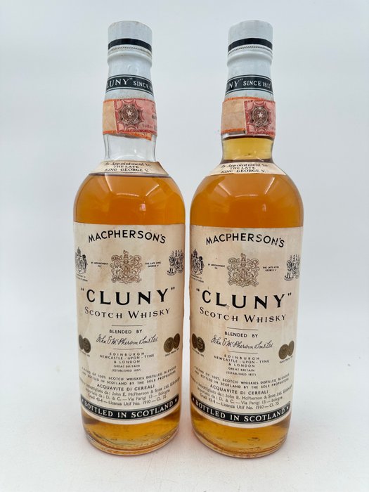 Cluny - Macpherson's  - b. Jaren 1960 - 75cl - 2 flessen