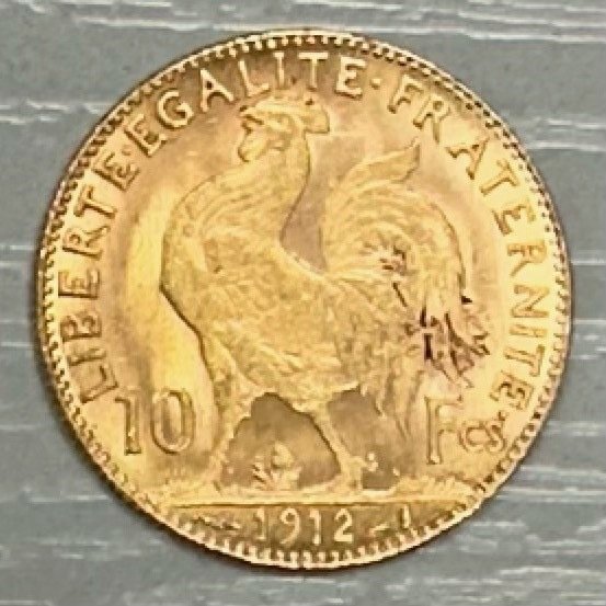 10 Francs  1912 Marianne