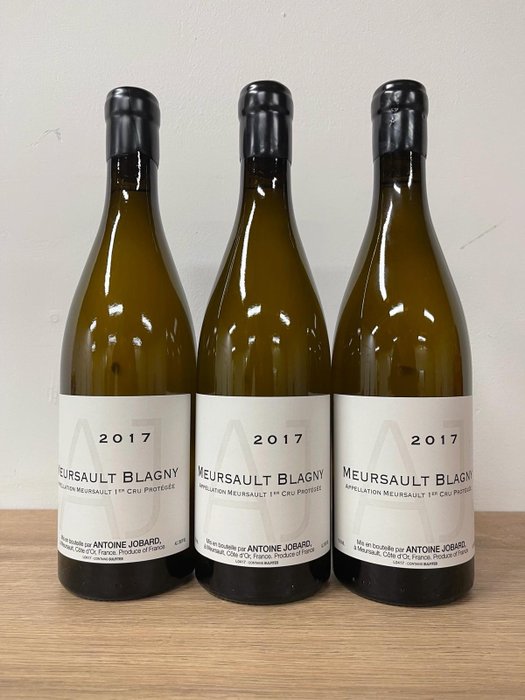 2017 Antoine Jobard Meursault Blagny Meursault Premier Cru - Burgund - 3 Flaschen (0,75 l)