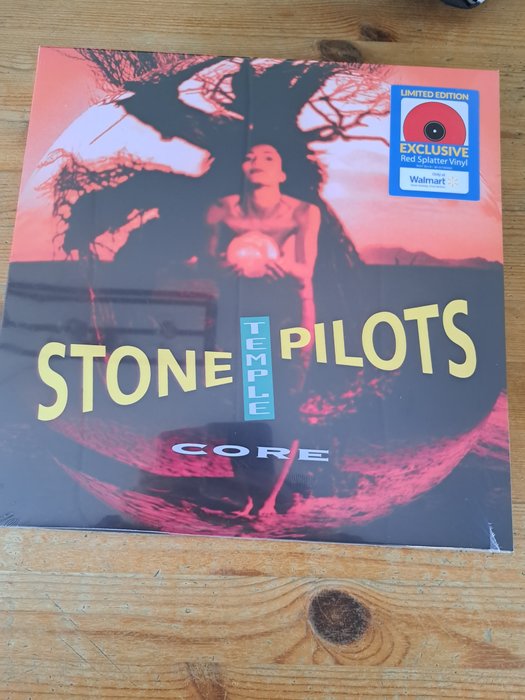 Stone Temple Pilots - Core -  Limited edition Red Splatter Vinyl SEALED! - Vinyylilevy - 1992