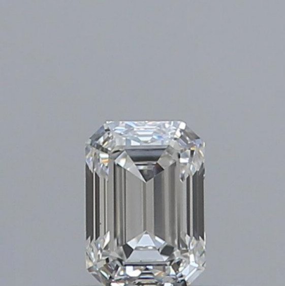1 pcs Diamant - 0.40 ct - Smaragd - G - VVS1, *No Reserve Price* *VG* *None*