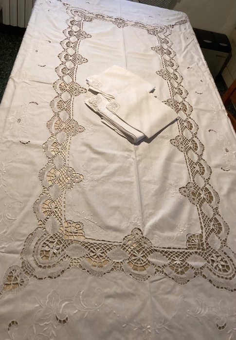  (13) - Tablecloth - 265 cm - 165 cm
