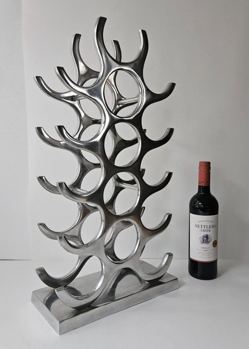 Michael Noll - Wine rack - Aluminium