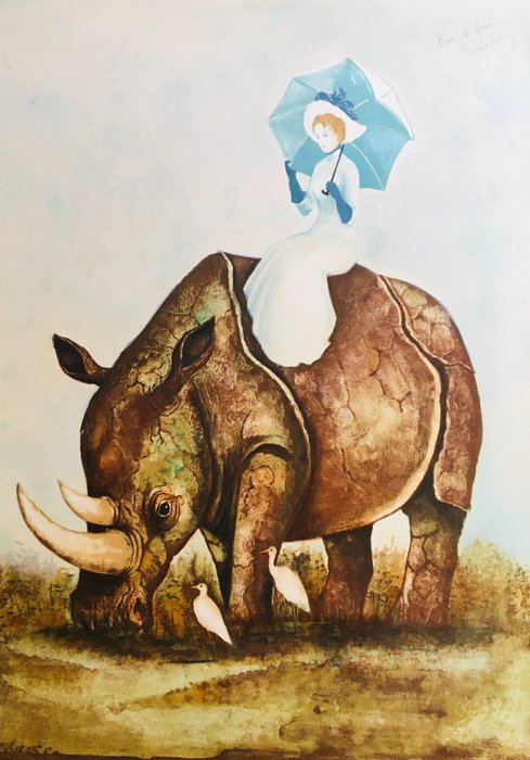 Stanislao Lepri (1905-1980) - Le rhinocéros