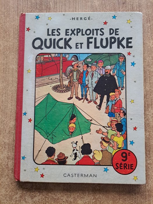 Quick et Flupke T9 - Les exploits de Quick et Flupke (B29) - 9e Série - C - 1 Album - Eerste druk - 1960