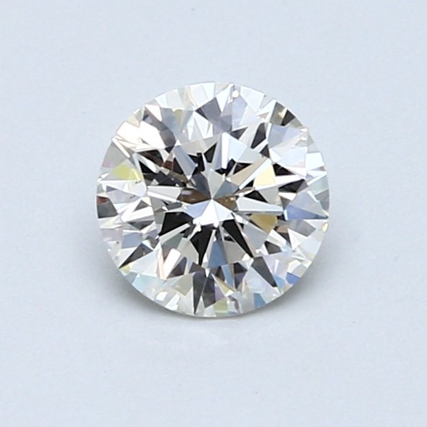 1 pcs Diamant - 0.72 ct - Rund, brillant - F - VS2