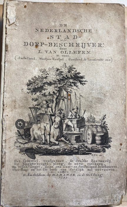 Lieve van Ollefen - De Nederlandsche stad- en Dorp-beschrijver - 1795