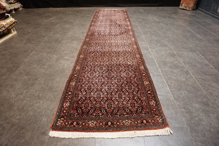 比贾尔 伊朗 - 地毯 - 385 cm - 87 cm