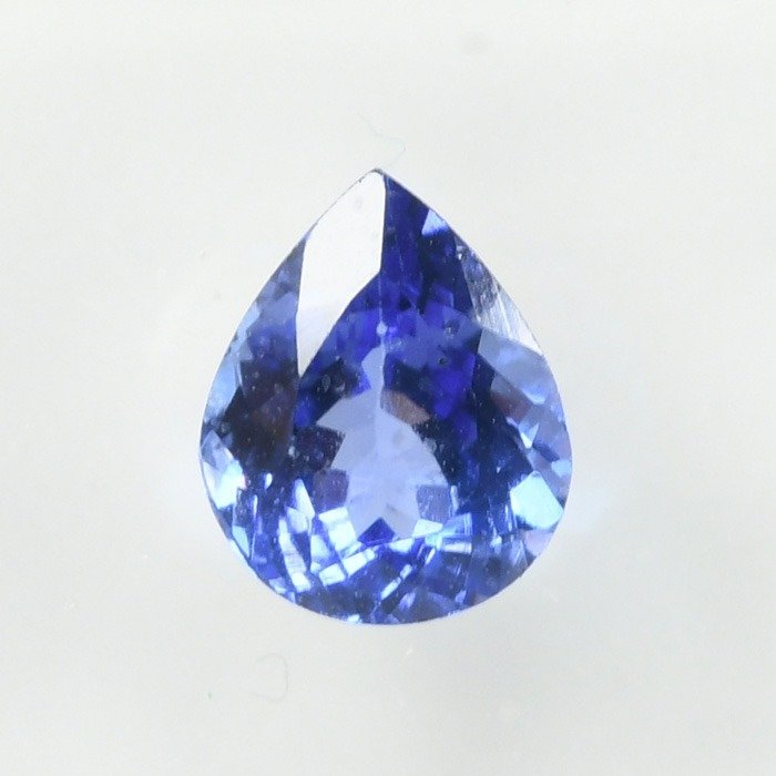 無保留 深紫藍色 坦桑石 - 1.55 ct