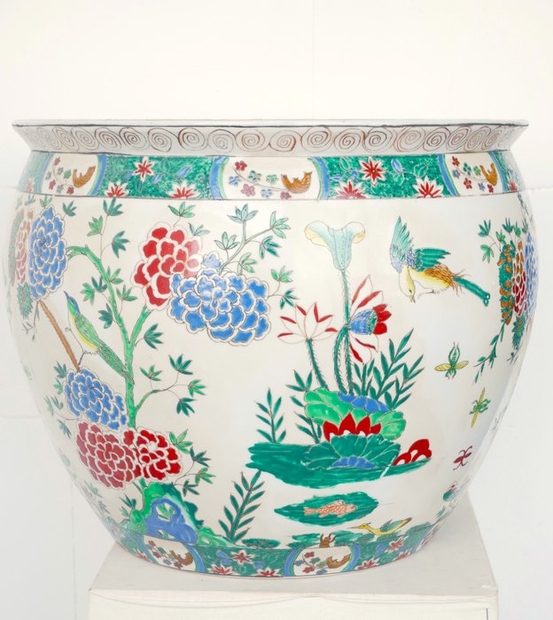 Flower pot (1) - Porcelain