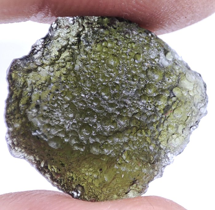 天然捷克陨石 标本 - 高度: 22 mm - 宽度: 20 mm- 4.85 g
