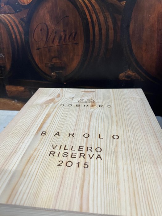 2015 Sobrero, Villero - 巴罗洛 Riserva - 1 Bottle (0.75L)