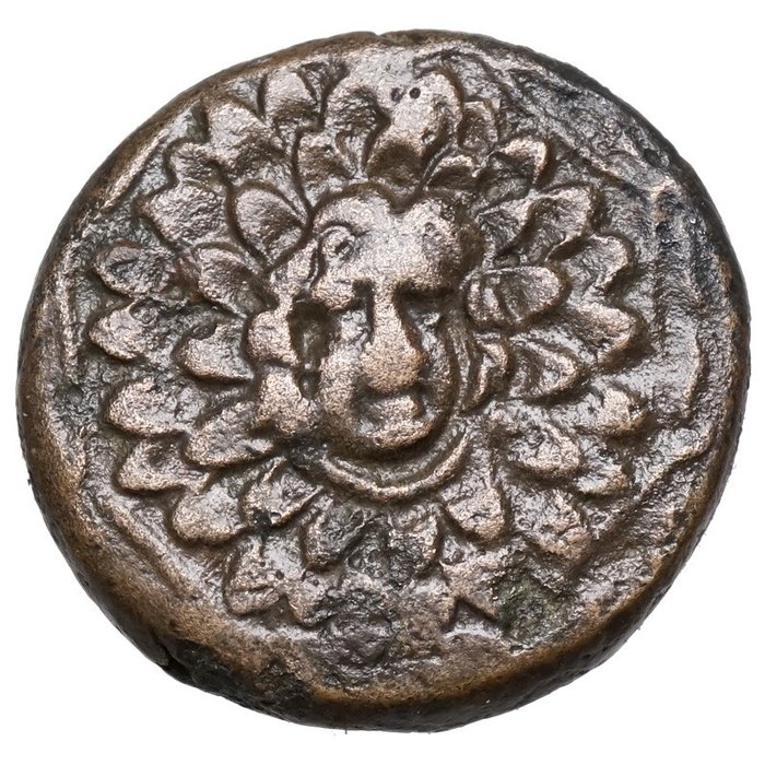 Ponto, Amisos. Mitrídates VI (120-63 a.C.). Aegis, NIKE  (Sem preço de reserva)