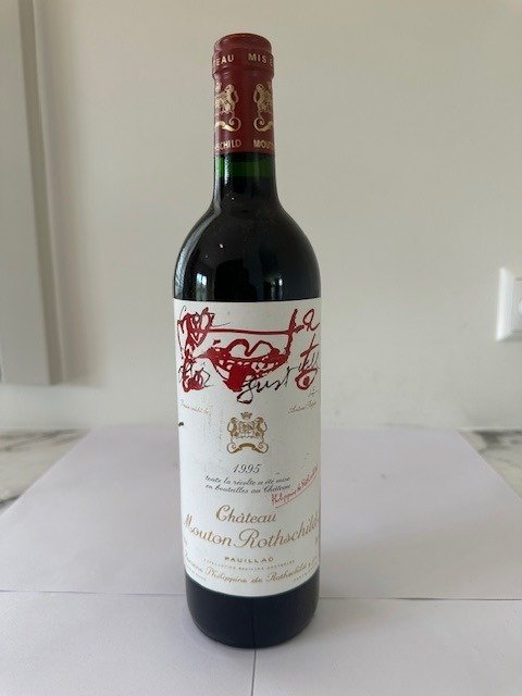 1995 Chateau Mouton Rothschild - Pauillac 1er Grand Cru Classé - 1 Flaska (0,75 l)