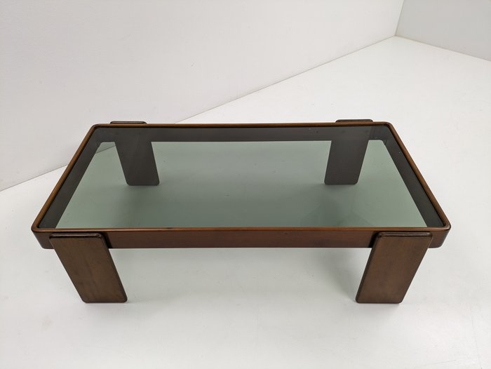Stół środkowy - Drewno, Szkło
