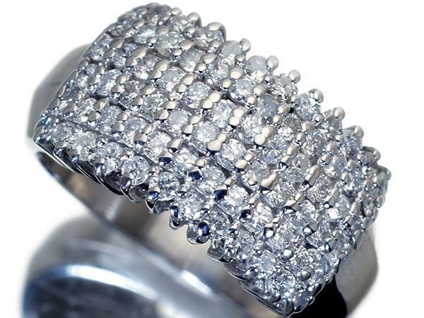Ring Platin -  1.01 tw. Diamant  (Natur)