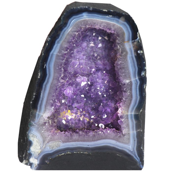 无保留 - AA 品质 - 玛瑙和紫水晶 - 20x14x11 cm 晶球- 3.3 kg