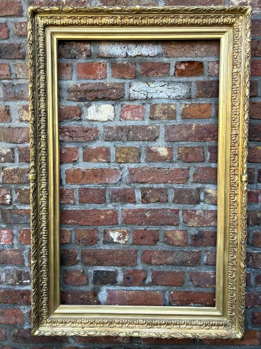 Frame  - 36. Antique Picture Frame for a painting of 100 x 60 cm