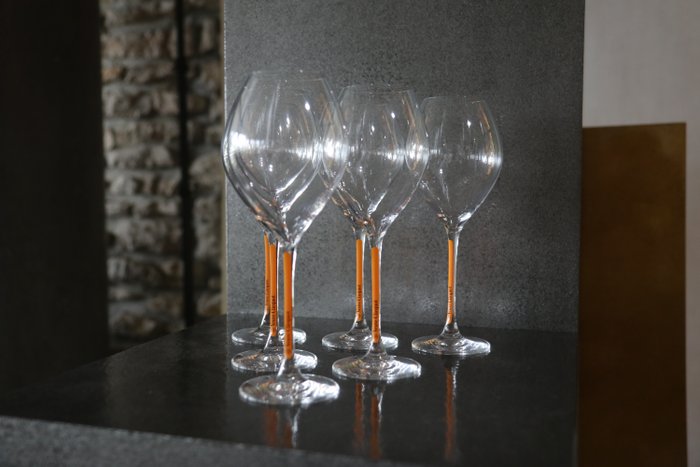 Veuve Clicquot Ponsardin - Flauta de champanhe (6) - Prestígio na moda Ponsardin - Vidro