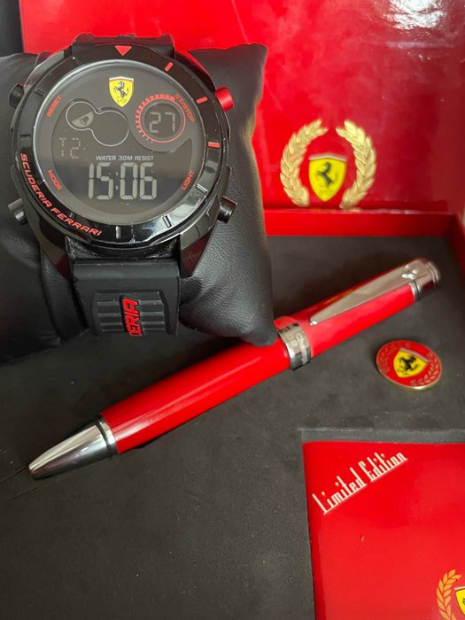 αναμνηστικό σετ στυλό και ρολογιού - Ferrari - 266671686 - 2020