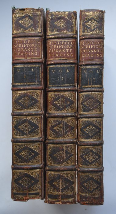 Eusebius etc. - Historiae Ecclesiasticae Graece & Latine - 1720