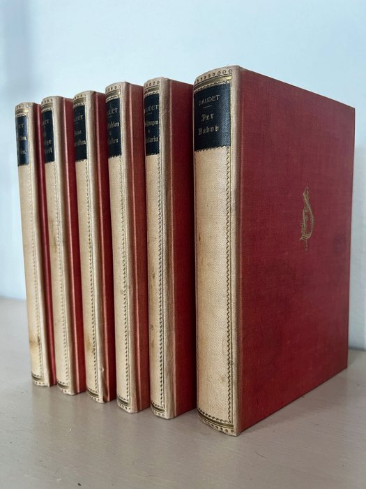 Daudet, Alphonse - Gesammelte Werke. Übersetzt und mit einer Einleitung von Fritz Meyer.  6 Bänden - 1928