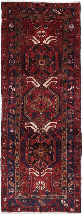 Tapete persa Ardebil feito de lã verdadeira - Tapete - 328 cm - 123 cm
