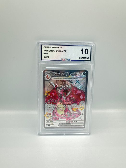 Pokémon - 1 Graded card - CHARIZARD EX FULL ART - POKEMON SV4A - UCG 10