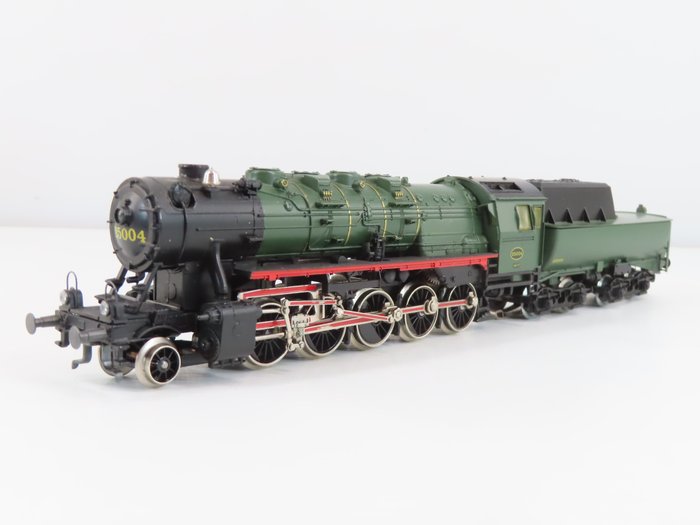 Märklin H0 - 3316 - 連煤水車的蒸汽火車 (1) - 25 型，數字 - NMBS