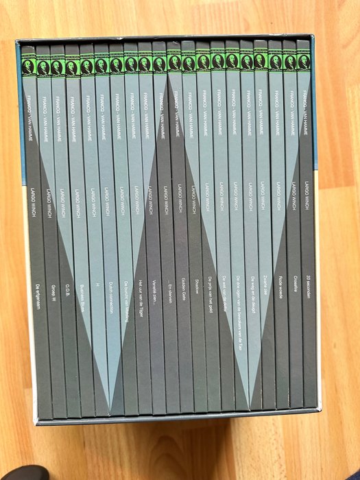 Largo Winch 1-20 - 21 Kasten - Erstausgabe/Nachdruck - 2017