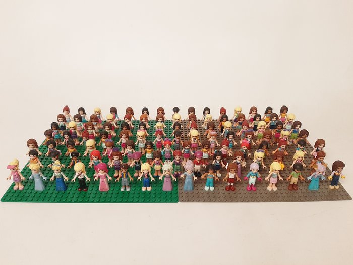 Lego - Friends, Elves & Disney - 97 Mini Dolls