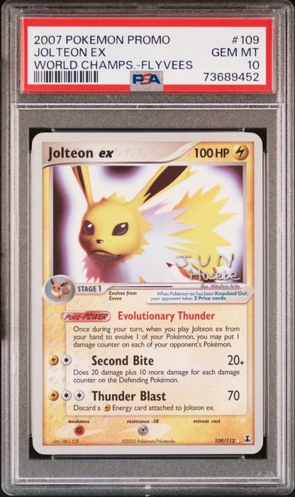 Pokémon - 1 Graded card - jol - EX - PSA 10