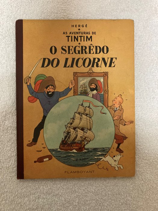 Tintin 11 - O segredo de licorne - 1 Album - 第一版 - 1961