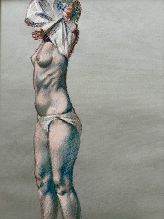 Lorenzo Alborghetti (1939-1983) - Nudo Femminile - NO RESERVE