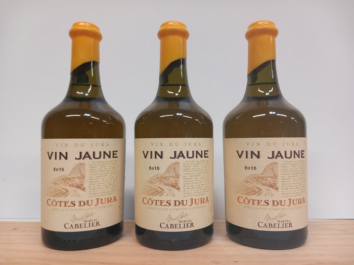 2016 Vin Jaune - Côtes du Jura - Marcel Cabelier - 汝拉 - 3 克拉夫蘭瓶  (0.62L)