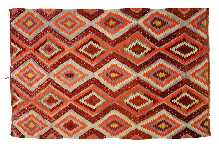 Usak - 凯利姆平织地毯 - 257 cm - 170 cm