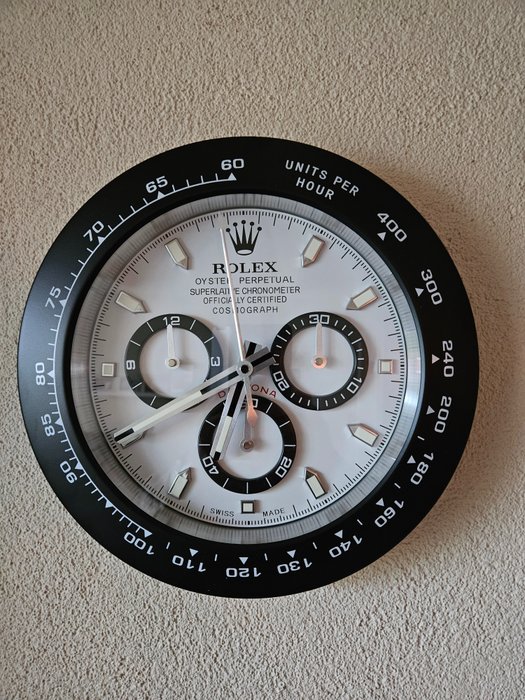 Zegar - Koncesjonariusz zegar ścienny Rolex - Aluminium - 2010-2020