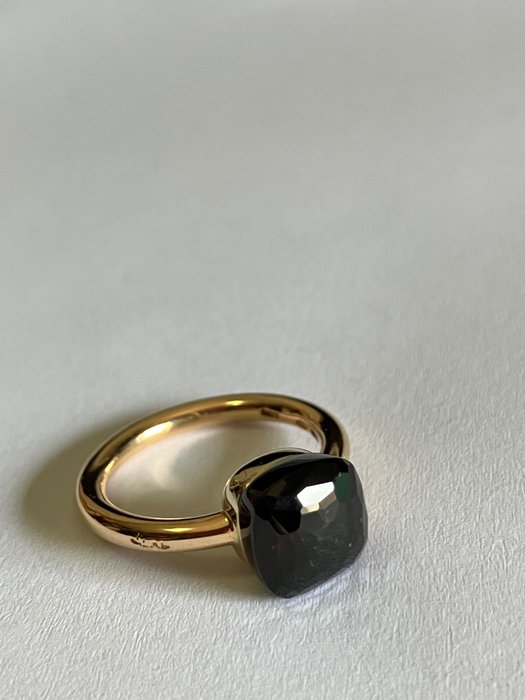Pomellato - Ring Geel goud Granaat 