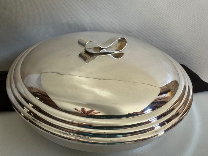 大盘 - Serving Dish “ Art de Table” Silverplated - 镀银
