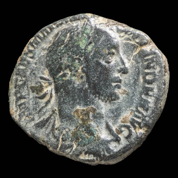 羅馬帝國. 亞歷山大·塞維魯斯 (AD 222-235). Sestertius Rome - P M TR P IIII COS P P., S C  (沒有保留價)
